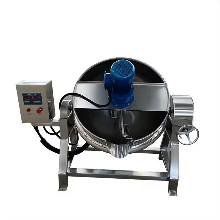 Double Jacketed Steam Kettle