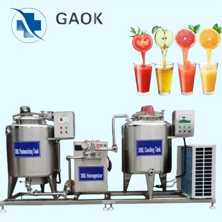 Milk Production Line Dairy Process Machine Pasteurized Yogurt Milk Production Line